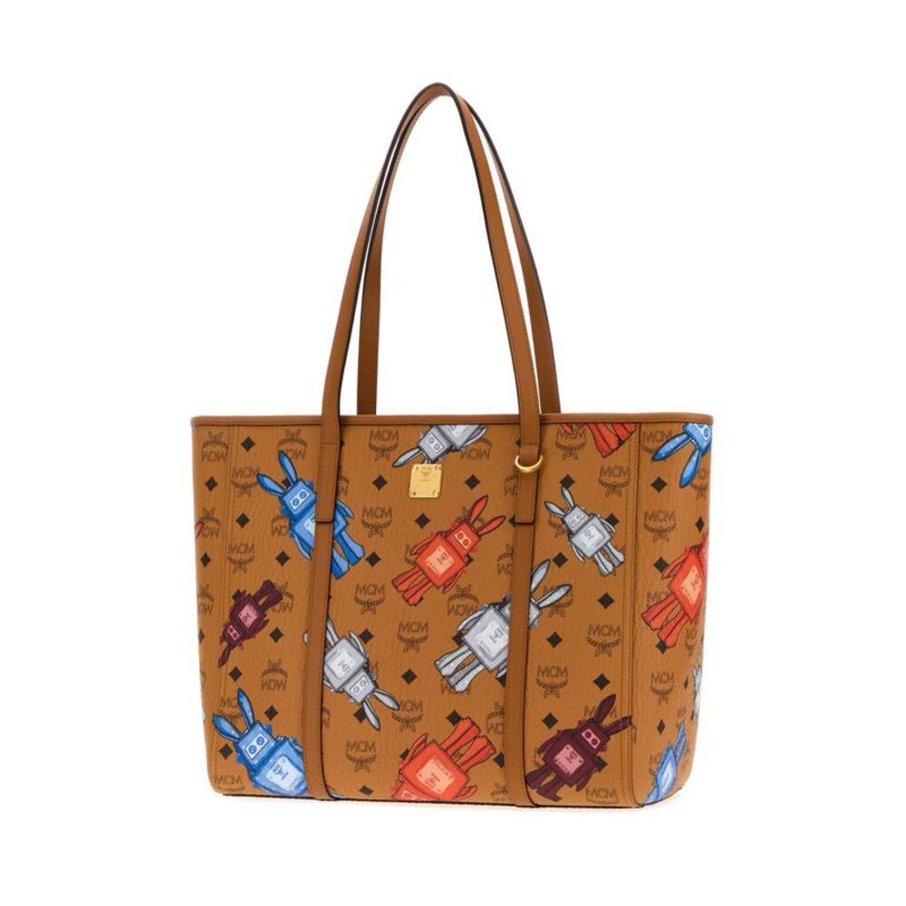 Mcm Women Printed Canvas Toni Shopping Bag - Picture 2 of 2